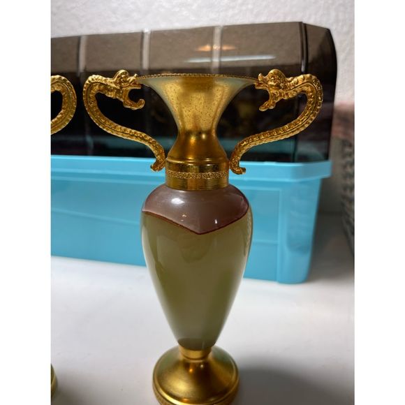 Onyx of Pakistan Vases Made in Italy - Picture 3 of 6